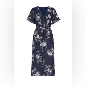 Louna Floral Jumpsuit (Size L)